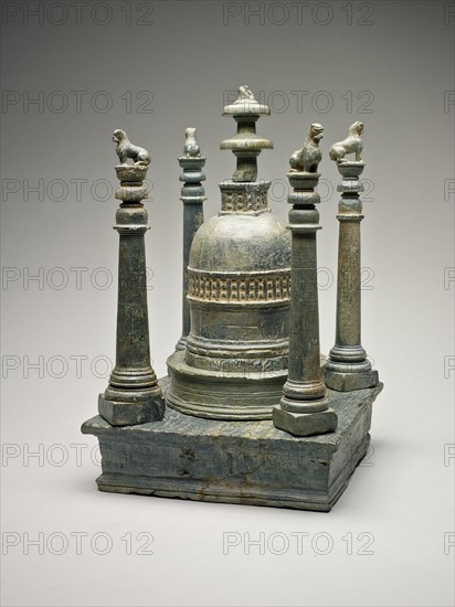 Stupa Reliquary, Kushan period, about 2nd century. Ancient region of Gandhara (modern Pakistan).