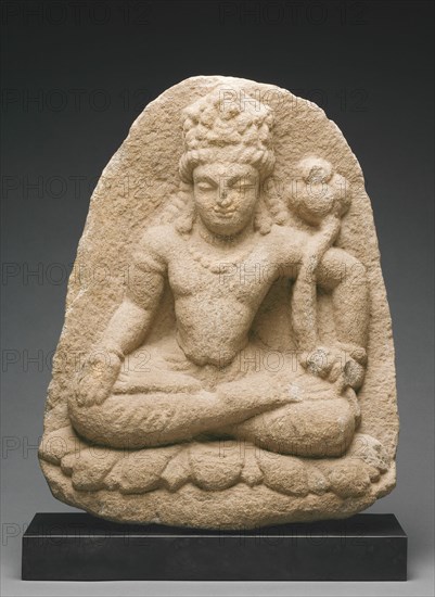 Bodhisattva Avalokiteshvara, 8th/9th century. Khyber Pakhtunkhwa Province, Swat Valley (modern Pakistan).