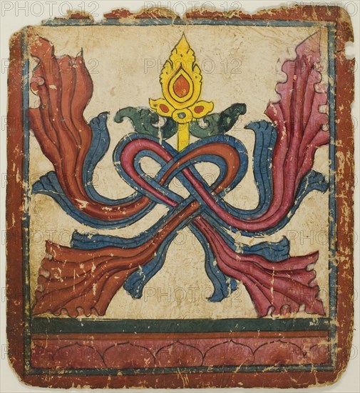 Image from a Set of Initiation Cards (Tsakali), 14th/15th century.