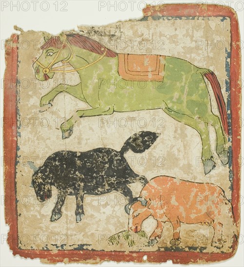 Image from a Set of Initiation Cards (Tsakali), 14th/15th century.