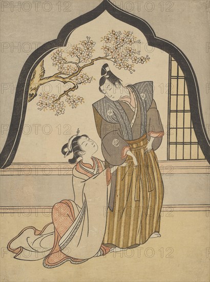 Lovers Dressing Beside a Window, 1765.