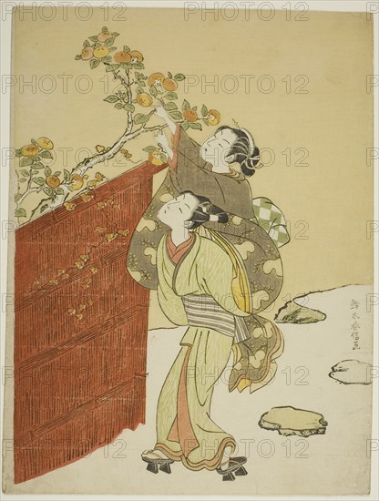 Picking Persimmons, c. 1767/68.