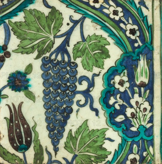 Tile, 16th/17th century.