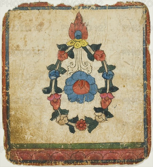 Image from a Set of Initiation Cards (Tsakali), 14th/15th century.