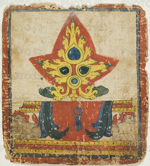 Image from a Set of Initiation Cards (Tsakali), 14th/15th century.