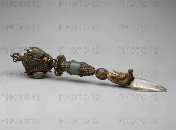 Ritual Peg (phurbu), 17th century.