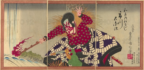 The actor Ichikawa Sadanji I as Watonai, 1883.