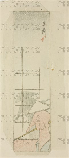 Envelope with hand shadow of boatman, n.d.
