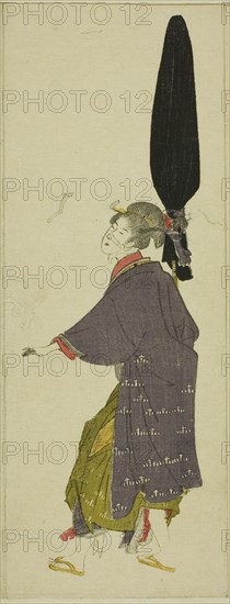 Parody of a daimyo procession, c. 1805/07.