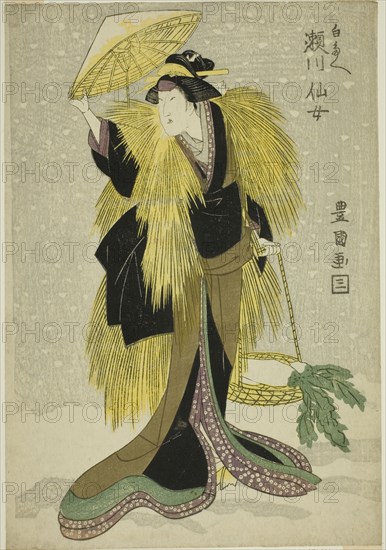 The actor Segawa Senjo as Shirotae, n.d.