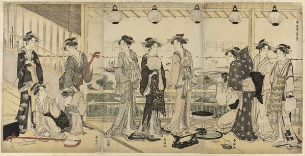 The Four Seasons in the South (Minami Shiki): Summer Scene, n.d.