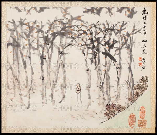 Landscapes for Liu Songfu, Qing dynasty (1644-1911), 1895/96.