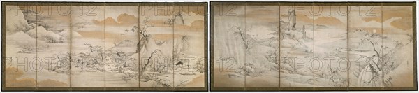 Eight Views of the Xiao and Xiang Rivers, Late 17th/early 18th century.