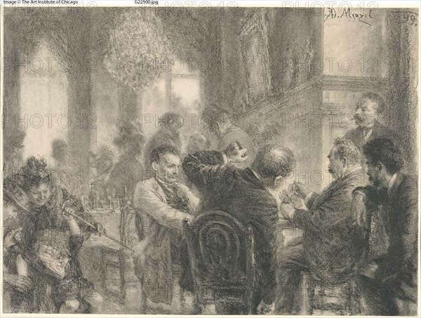 The Card Game, 1899.