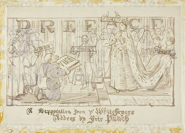 A Deputation from the Whitefriars, 1870/91.