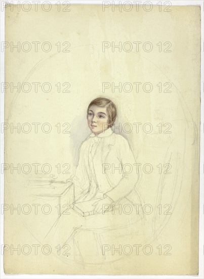 Study for Portrait of Boy with Book, n.d.