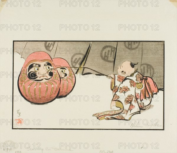 Teasing the Daruma, 1905.