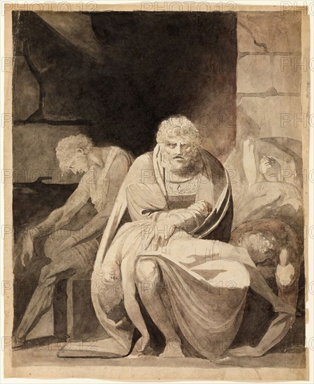 Ugolino and His Sons Starving to Death in the Tower, 1806.