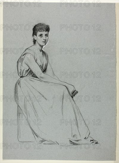 Seated Woman Facing Right, n.d.