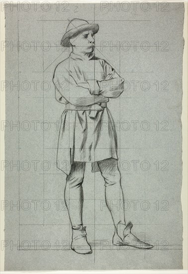 Man Standing with Folded Arms, n.d.
