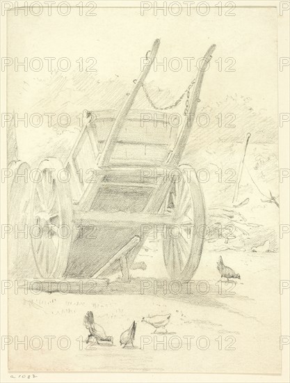 Wagon and Poultry, n.d.