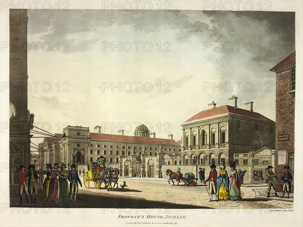 Provost's House, Dublin, published February 1794.