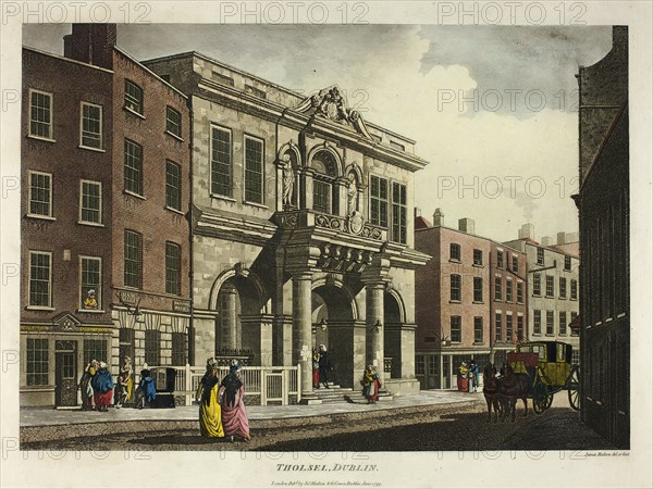 Tholsel, Dublin, published June 1793.