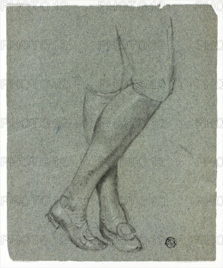 Crossed Legs of Standing Figure, n.d.