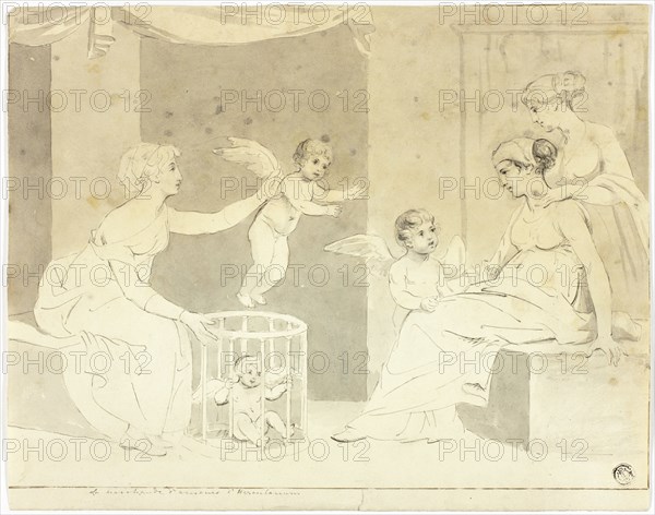 Seller of Loves (after Herculancum frieze), n.d.