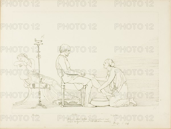 Ulysses, Penelope and Euryclea, n.d.  (comissioned 1792-3)