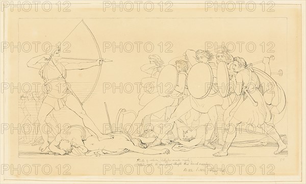 Ulysses Killing the Suitors, n.d.