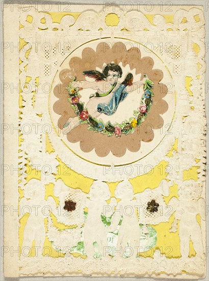 Untitled Valentine (Cupid with Garland), 1850/59.