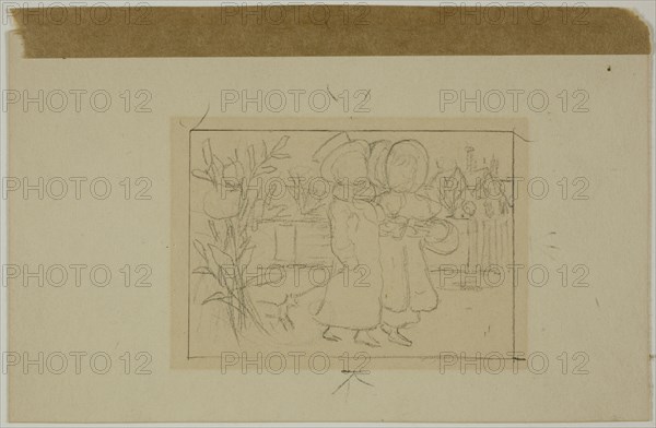 Two Figures Walking, n.d.