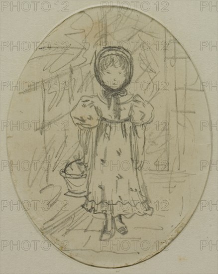 Little Girl in a Garden, 1894.