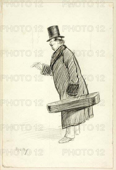 Man with Violin Case, 1897.