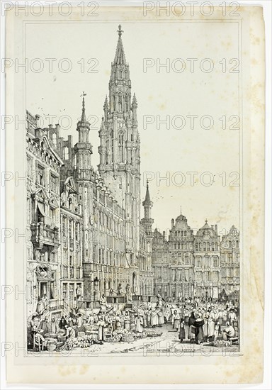 Hotel de Ville, Brussells, 1833.