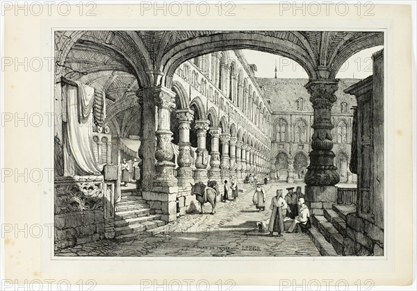 Palais du Prince, Liège, 1833.