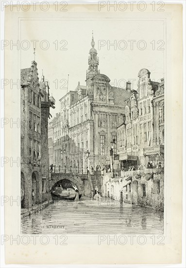 Hotel de Ville, Utrecht, 1833.