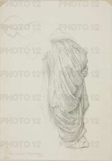 Bending Female Figure, study for Mirror of Venus, c. 1873-77.