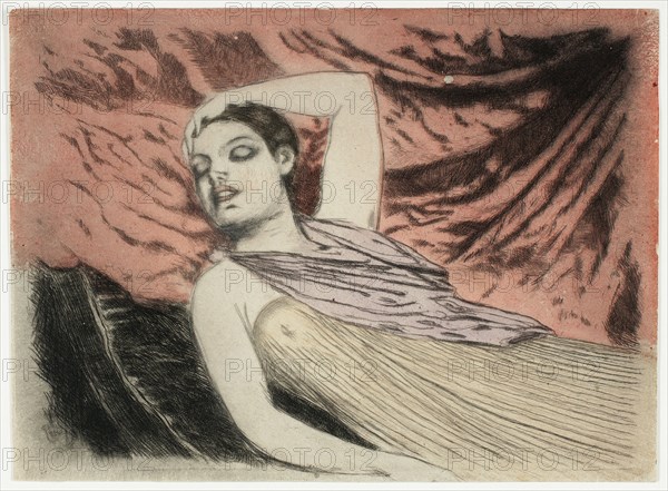 The Sleeping Model or The Sleeper, 1890-97.