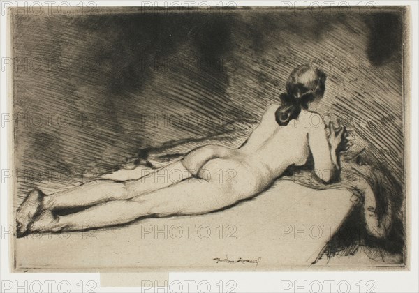 Nude Figure Lying Down, 1906.