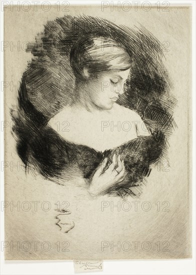 Profile of a Woman, 1900-05.