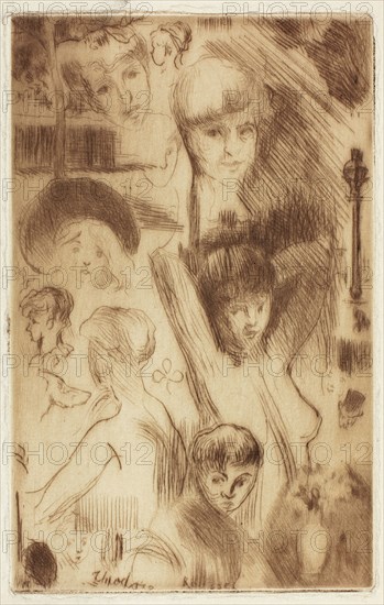 Sketch Plate, Parson's Green, 1906.