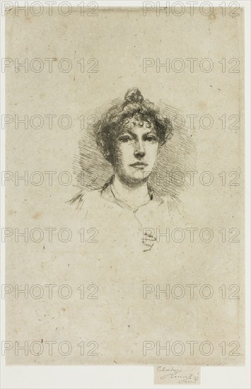 Portrait of Miss Edith Austin, 1895-1900.