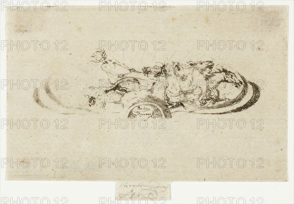 Phaeton, Study for Decoration of a Frame, 1907-08.