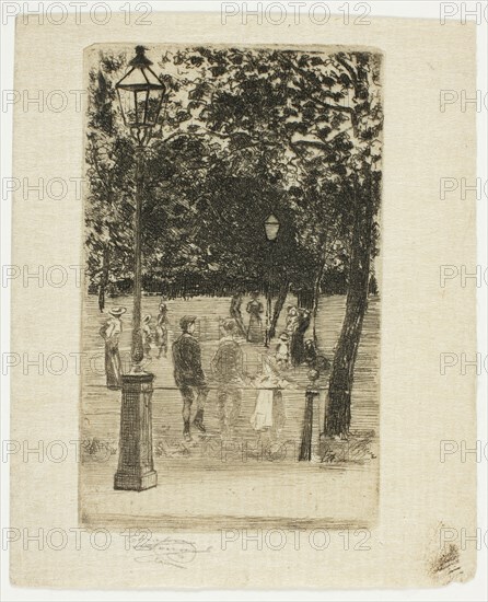 The Children's Hour, Summer Evening, Parson's Green, 1906.