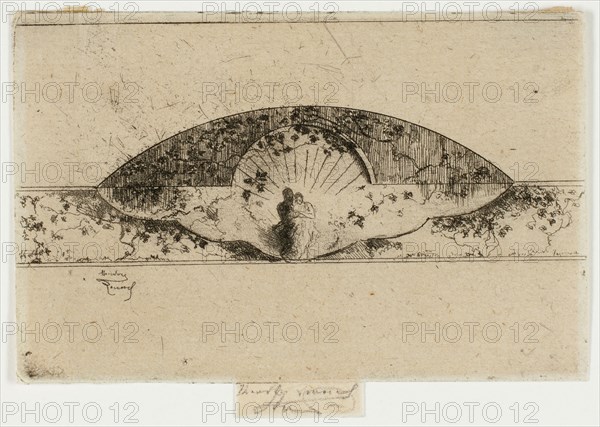 Jupiter and Alcmene Medallion, Sketch for Decoration of a Frame, 1907-08.