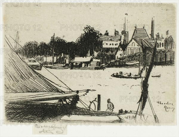 Battersea from Chelsea, 1888-89.