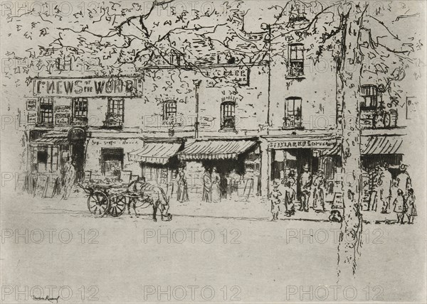 The Street, Chelsea Embankment, 1888-89.