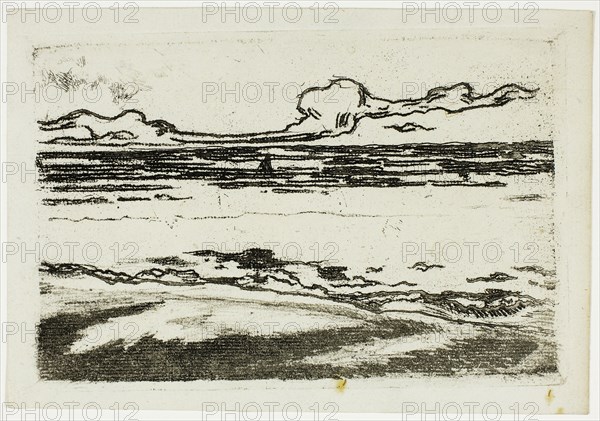 The Sea at Bognor, 1895.